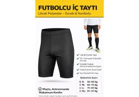 Resim Liggo Likralı Sporcu Taytı Futbol Tayt Şort Altı Tayt 