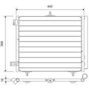 Resim Valeo 812734 - Kondenser 207-208-1007-2008 05 -c2-c3-c3 Iı 03 Ds 