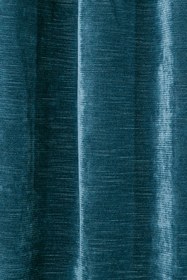 Resim Rayna Kadife Perde Mavi 120x210 