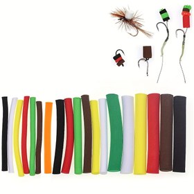 Resim 12 adet S M L Yüzdürme Balıkçılık Köpük Çubuk Köpük Silindir Çubuk Karp Balıkçılığı Yem Pop Up Rig Köpük Çubuk Köpük Kılıfı Zig Karp Balıkçılığı Ekipmanı Paraşüt Post Kuru Uç İğne Bağlama Malzemesi Balıkçılık Köpük Çubuk Aksesuarları 