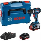 Resim Bosch Professional GSB 18V-90 C 5.0AH Çift Akülü Darbeli Delme Vidalama - 06019K6106 