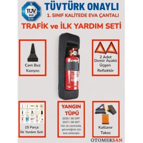 Resim Demir Group Trafik Seti, Ilk Yardım Çantası, Araç Muayene Trafik Çantası, Iron 