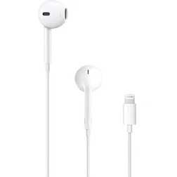 Resim Kulaklık, Apple ile Uyumlu Earpods Mikrofonlu Kablolu Stereo Lightning Konnektörlü Torima YD21, Beyaz 