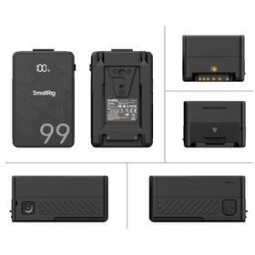 Resim SmallRig 4608 VB99 SE Mini V Mount Pil 