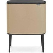 Resim Brabantia Çöp Kutusu Bo Touch Bin 11+ 23 Lt Mineral Altın 316289 