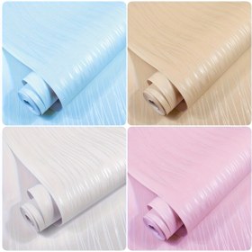 Resim 1 adet Dokulu Çim Kumaş Duvar Kağıdı - Kendinden Yapışkanlı, Kabartmalı Vinil Film, Pembe/Mavi/Altın/Beyaz Renklerde Mevcut, 44.96cm x 10.0 metre, Ev Dekorasyonu için Kolay Uyumluluk 