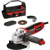 Resim Avuç Taşlama Tc-Ag 125/850 Kit (850 W, 12000 Rpm, Maks Kesme Derinliği 28 Mm, Maks Disk Çapı 125 Mm, 3 Adet Kesme Diski, 1 Adet Lamelli Zımpara Levhası ve 1 Adet Einhell Çanta Dahil) - 4430977 