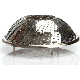 Resim Pazariz Ulbay Paslanmaz Buharda Pişirme Aparatı Haşlama Sepeti 