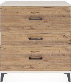 Resim Arges Şifonyer 3 Çekmeceli 88x30x96 Aytaşı-çam Aytaşı 
