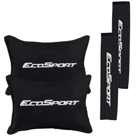 Resim Ford Eco Sport Nakışlı Otomind Boyun Yastığı Seti 