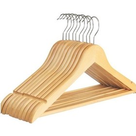 Resim Ahşap Askı. Elbise Askısı. 10'Lu Paket 