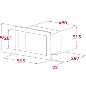 Resim Teka ml 8200 Bıs L Bk Siyah Mikrodalga Fırın 