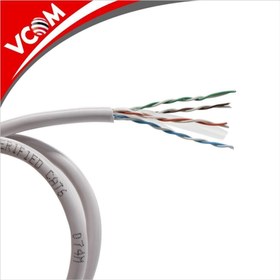 Resim Utp Cat6 0.57 Cca 305 Metre Gri Kablo Nc614-305 Vcom