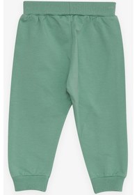 Resim Breeze Kız Bebek Eşofman Altı Bebek Fil Baskılı 6 Ay-2 Yaş, Mint Yeşili 