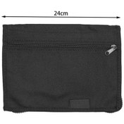 Resim Novahub Dayanıklı 600d Oxford Kumaş Araç Düzenleyici Çanta, 5 Cepli, El Kitabı Ve Belge Saklama Siyah Siyah 