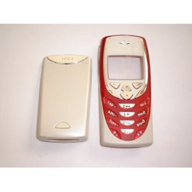 Resim Nokia 8310 Kapak ve Tuş Takımı,sıfır,kırmızı Renk 