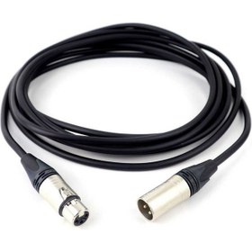 Resim 3 Pin Xlr Dişi-Erkek Hazır Mikrofon Kablosu Klotz/neutrik (5 Mt) 