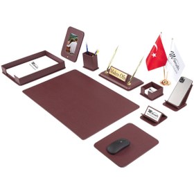Resim Makrofis Dora Sümen Takımı 12 parça Bordo Full Set 