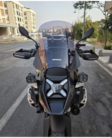 Resim Motocam Bmw R 1300 Gs Siperlik Ön Cam 2023-2025 Model 48cm Füme Renkli 4mm 