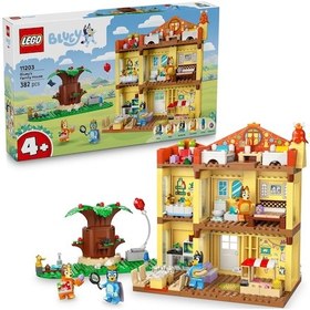 Resim LEGO® Bluey: Bluey’nin Aile Evi 11203 - 4 Yaş ve Üzeri Çocuklar için Yaratıcı Oyuncak Yapım Seti (382 Parça) 