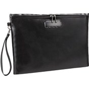 Resim Youtek Yangına Dayanıklı Kilitli A4 Belge Çantası - 10 Kart Yuvası İle Para Ve Evrak Koruma 