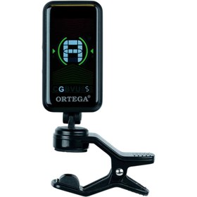 Resim Ortega OET-BK Chromatic Clip Tuner (Siyah) 