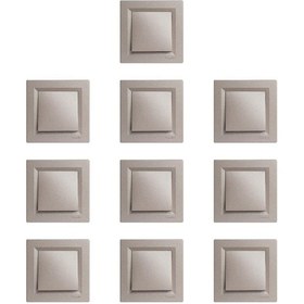 Resim Schneider Electric Asfora Plus Serisi Bronz Tekli Anahtar 10 Lu P 