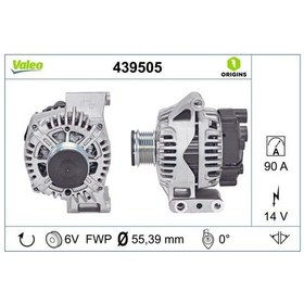 Resim Fiat Idea 2003-2007 Arası 1.3 D Multijet Valeo Marka Alternatör 