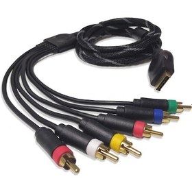 Resim Honmex Ps/ps2/ps3 Konsolları İçin 1.8m Gümüş Kaplı Ağıllı Av Renk Farkı Kablosu 