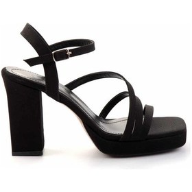 Resim Mat Siyah Kadın Klasik Topuklu Ayakkabı K05215161538 Mat Siyah 