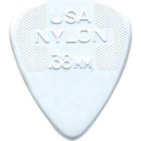 Resim Jim Dunlop Nylon Standard Pena - Beyaz (0.38mm) 