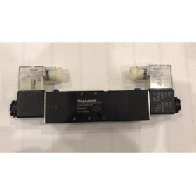 Resim MEGA PACK Pnömatik Valf 1/4 5/3 Çift Bobin Kapalı Merkez (4v230c-08) 