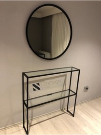Resim zdesignhome 80 Çap Ayna + 90x20x90 Cm Dresuar Takım 