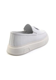 Resim Bambi Beyaz Leather Erkek Loafer Ayakkabı E01080107603 Beyaz 