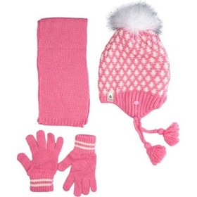 Resim Miniko Kids Kitti K2170-07 4-8 Yaş Atkı Bere Eldiven Set 