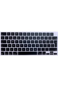 Resim ARABULALACA Macbook Pro 16 Inç 2021 A2485 M1 Türkçeyi Ingilizce Çevirir Silikon Klavye Koruyucu 