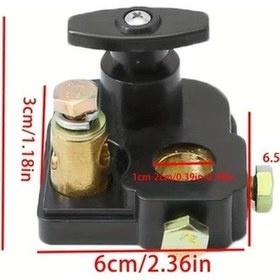 Resim Chuangyinshop 1pc Araç Güç Kapatma Anahtarı Dayanıklı Malzeme Kullanımda Güvenlik Kolay Kurulum Çeşitli Araçlarla Uyumlu 