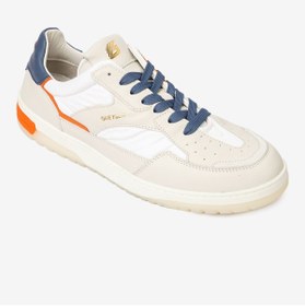 Resim Greyder Erkek Kirli Beyaz Hakiki Deri Sneaker Ayakkabı 4Y1SA17452 