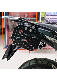 Resim Moto Üçel Honda Nx 500 Uyumlu Topcase Çanta Demiri Entegreli Yan Çanta Demiri 