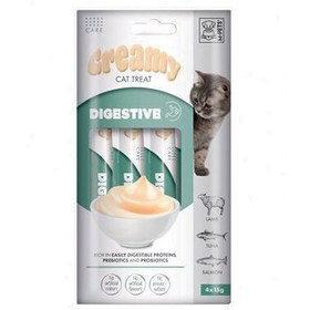 Resim M-Pets Digestive Hassas Sindirim Creamy Kedi Ödülü 4x15 Gr 