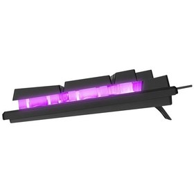 Resim Everest Kb-24 Siyah Rainbow Q Membrane Oyuncu Klavyesi 