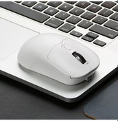 Resim Turcoshop11 Yooso X Ajazz Ak Plu Beyaz Kablosuz Oyun Mouse Ergonomik Şarjlı Pc Laptop Diğer 
