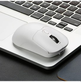 Resim Turcoshop11 Yooso X Ajazz Ak Plu Beyaz Kablosuz Oyun Mouse Ergonomik Şarjlı Pc Laptop Diğer 