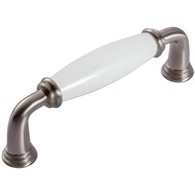 Resim Doğanlar Saten Beyaz Bend Porselen 000 Desenli 96 mm Kulp (04 211 302026096 BP000) 