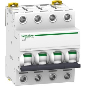 Resim Schneider Electric Acti9 İc60N A9F74463 63A Sigorta (4P, 6Ka, C Eğrisi) 