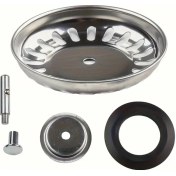 Resim Gateesat Silvery 3.15 Inç Paslanmaz Çelik Alman Tasarımı Mutfak Lavabo Filtresi 