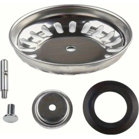 Resim Gateesat Silvery 3.15 Inç Paslanmaz Çelik Alman Tasarımı Mutfak Lavabo Filtresi 