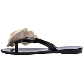 Resim Mini Melissa Harmonic Petals Inf Kız Çocuk Parmak Arası Terlik 37821-siyah 