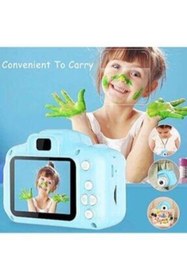 Resim BLUE İNTER Mini Eğitici Kamera Çocuklar Için Dijital Fotoğraf Makinesi Cmr9 