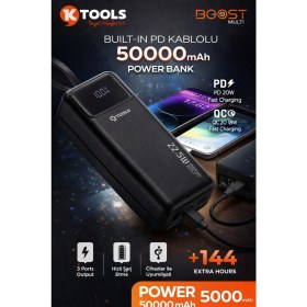 Resim KTOOLS Boost MULTI50000 Mah Powerbank 